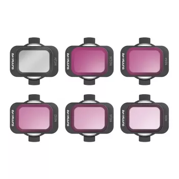 SUNNYLIFE AT2-FI796 6-teiliges Filterset für DJI Avata 2 – MCUV, ND8, ND16, ND32, ND64, ND128 mit Etui
