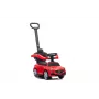 LEAN TOYS Rutschauto mit Schiebegriff Mercedes 3in1 Rot