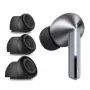 Tech-Protect Ohrpassstücke für Samsung Galaxy Buds 3 Pro in den Größen S / M / L – schwarz (3 Stk.)