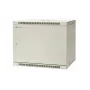 EMITER EM/AP6409-B 19-Zoll 9U Wandmontage-Netzwerkschrank, 600x450x500 mm, abschließbare Stahltür, Schwarz
