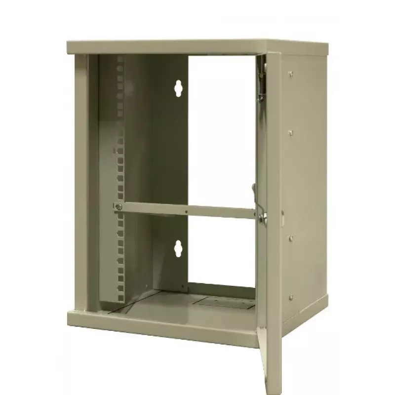 EMITER EM/SH02B5412-08 Light Series 19-Zoll 12U Wandmontage-Netzwerkschrank, gehärtete Glastür, 550×450×590 mm