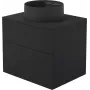 DEANTE SDNB6SNU4B Wandmontierter Waschtischunterschrank mit integriertem Granitbecken 360 mm Weiß