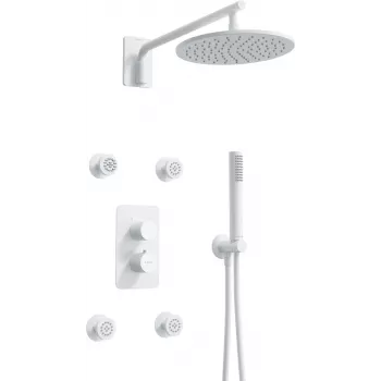 DEANTE Unterputz-Thermostat-Duschset mit BOX - mit Duschkopf