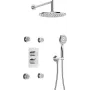 DEANTE Unterputz-Thermostat-Duschset mit BOX-System - mit Duschkopf