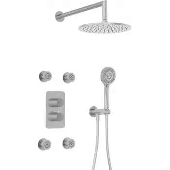 DEANTE Unterputz-Thermostat-Duschsystem mit Duschkopf