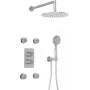 DEANTE Unterputz-Thermostat-Duschsystem mit Duschkopf