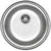 DEANTE ZHC 0803 1-Becken Edelstahl Küchenspüle mit Abtropffläche, satiniertem Edelstahl, Einbau
