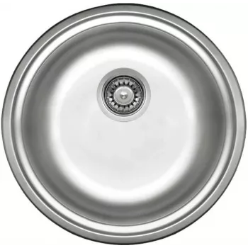 DEANTE ZHC 0803 1-Becken Edelstahl Küchenspüle mit Abtropffläche, satiniertem Edelstahl, Einbau