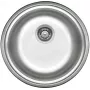 DEANTE ZHC 0803 1-Becken Edelstahl Küchenspüle mit Abtropffläche, satiniertem Edelstahl, Einbau