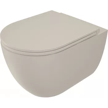 DEANTE Wand-WC mit rahmenlosem Becken und Sitz
