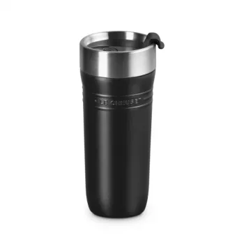 LE CREUSET Thermobecher ON THE GO 350 ml mattschwarz