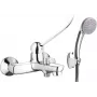 DEANTE Badewannenarmatur mit Duschset Clinic Hebel