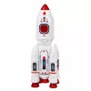 LEAN TOYS Weltraum-Set Raketen Shuttle Astronauten Modul Lichter Geräusche