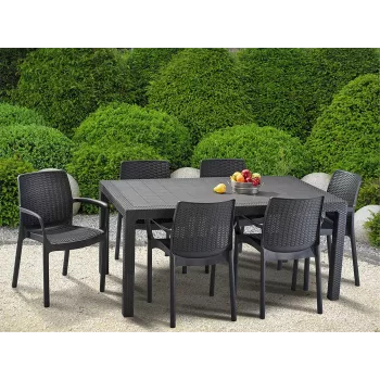 KETER Gartentisch Melody grau
