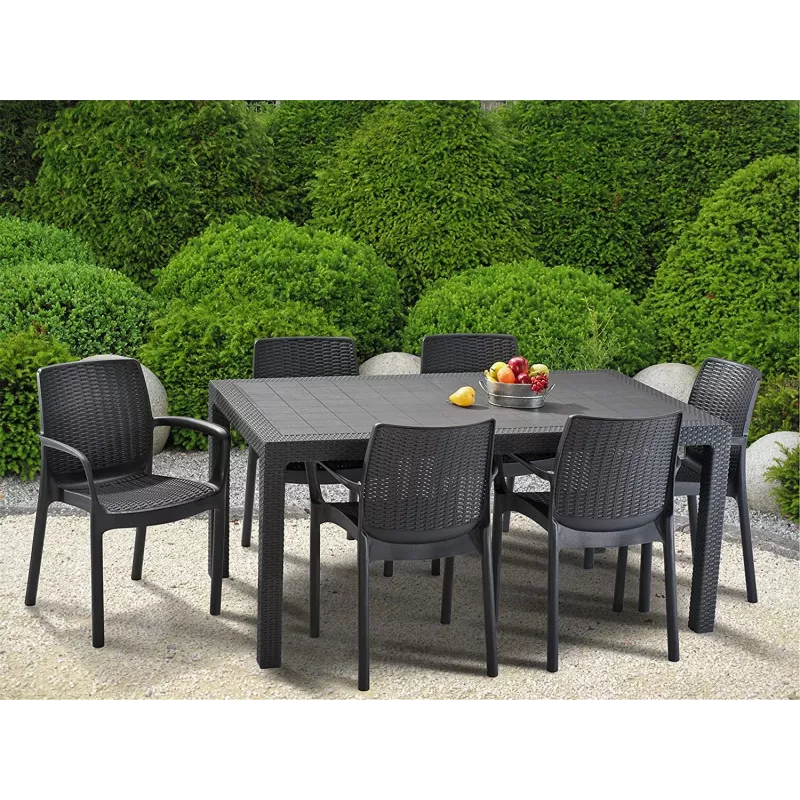 KETER Gartentisch Melody grau