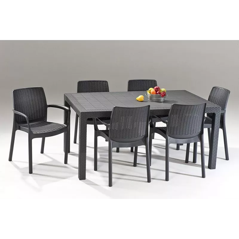 KETER Gartentisch Melody grau
