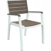 KETER Harmony Sessel weiß/beige