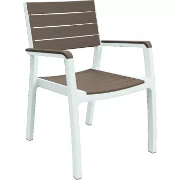 KETER Harmony Sessel weiß/beige