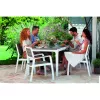 KETER Harmony Sessel weiß/beige