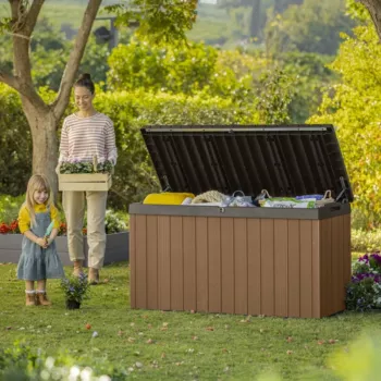 KETER Aufbewahrungsbox Darwin 570L braun