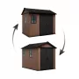 KETER Gerätehaus Newton Plus 9x7.5 braun