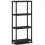 KETER 4-Ebenen-Regal Shelf 60 mit 4 Böden 60x30x135cm schwarz