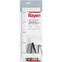 RAYEN Türhaken zum Aufhängen / 5 Haken / weiß