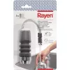 RAYEN 01083003 Verstellbarer Wasserhahn-Wasserfilter – Mehrstufig Keramik, Aktivkohle & PP-Baumwolle, Werkzeuglose Installation, Universelle Passform