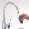 RAYEN 01083003 Verstellbarer Wasserhahn-Wasserfilter – Mehrstufig Keramik, Aktivkohle & PP-Baumwolle, Werkzeuglose Installation, Universelle Passform