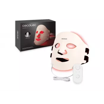 Cecotec LED Gesichtsmaske | FaceCare LÜM | Beige
