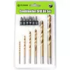 FIELDMANN FDV 9004 12-teiliges Bohr- und Schraubendreher-Bit-Set mit magnetischem Bithalter, HSS- & Holzbohrer, Phillips, Pozidriv, Schlitz, Aufbewahrungskoffer