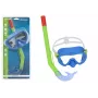 Grüne und blaue Tauchmaske mit Schnorchel Bestway 24036