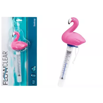 Bestway Flowclear schwimmendes Flamingo Poolthermometer 9770