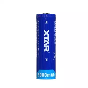 XTAR 21700 5000mAh 3,6V Li-Ion-Akku (ungeschützt, Flat Top)