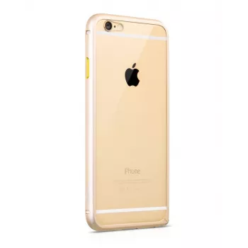 Apple iPhone 6 / 6s Blade Series Aluminium Bumper HI-T022 Gold