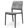 KETER Gartenstuhl Deco Porto hellgrau/grau