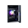 Zalman D30 Schwarz mATX Mini Tower PC-Gehäuse mit 3x 120mm ARGB-Lüftern und gehärtetem Glas-Seitenteil