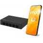 IMOU SF105C 5-Port 10/100 Mbps Desktop-Switch, Kunststoffgehäuse