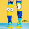 Kinder Kniestrümpfe Overknee Socken Skarpetki Gogle Minionki 3d Minions / Madmia / Nb001