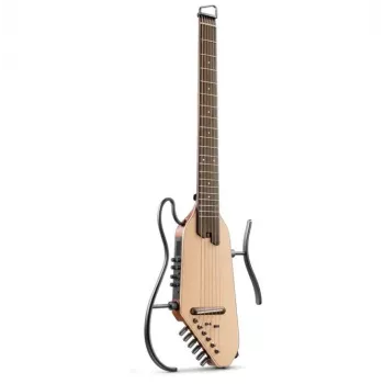 Donner Hush I Pro Natural Spruce – E-Gitarre