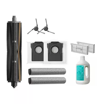 MOVA Auxiliary C Kit S70 3-in-1 Universal Elektronik-Reinigungsset – alkoholfreies Spray, Mikrofasertuch & einziehbarer Pinsel für Bildschirme und Tastaturen