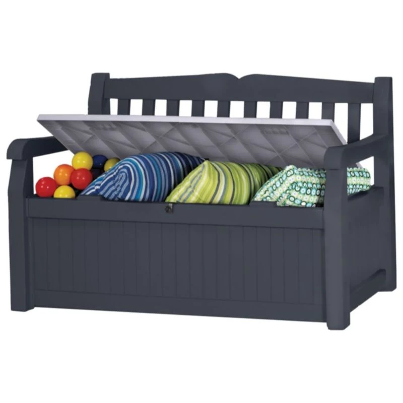 KETER Aufbewahrungsbank Eden Garden Bench 265L grau