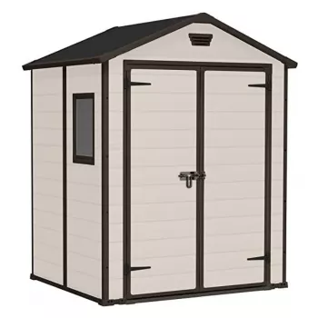 KETER Gartenhaus Manor 6x5 DD beige