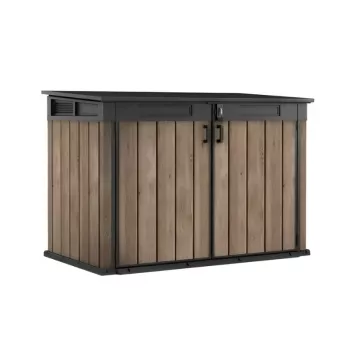 KETER Gartenhaus Deco Horizontal Schuppen Eschenholzton