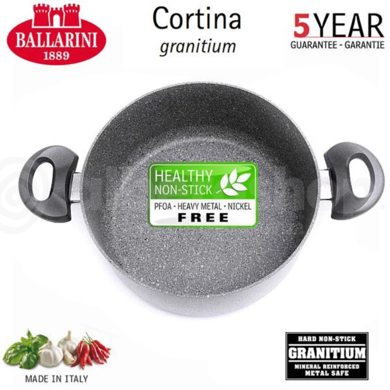 BALLARINI Bräter Cortina Granitium Ø24cm/3mm