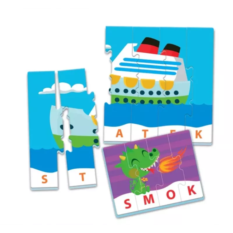 Lernspiel-Puzzle: Meine ersten Wörter Spielen und Lernen Polnische Sprache Clementoni 50770