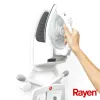 RAYEN Bügelbrett- und Bügeleisenhalter mit Silikon