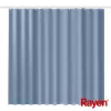 RAYEN Duschvorhang 180x200cm blau, Polyester