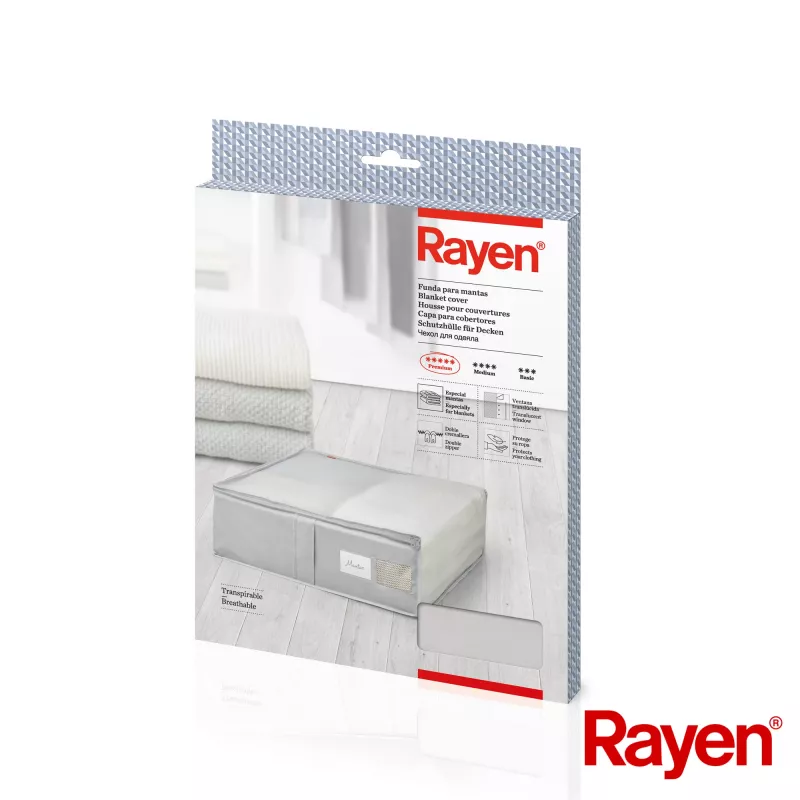 RAYEN Premium graue Deckenbox 65x55x20cm