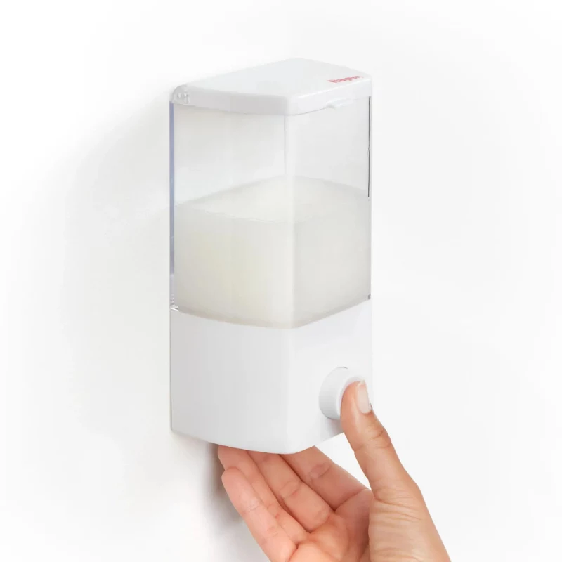RAYEN Flüssigseifenspender / weiß / 400ml